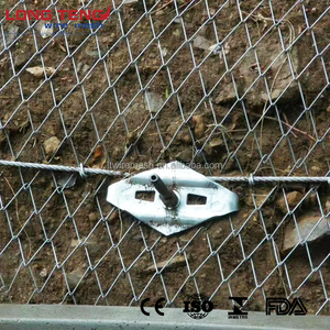 Rete di protezione del pendio flessibile passiva in acciaio ad alta resistenza SNS rete barriera Rockfall - Product Image 2