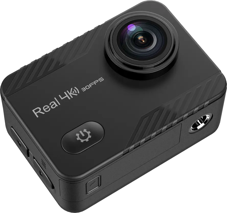 HDKing S561 caméscope d'action à écran de 2 pouces sports de plein air dv haute performance Real 4K caméra de sport
