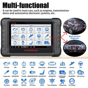 Autel MaxiDAS DS808K Tablet-Diagnose tool Vollständiger Satz Unterstützung Injektor codierung und Schlüssel codierung ABS SRS EPB Öl-Reset PK DS808 DS708 - Product Image 3