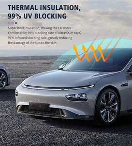 Profesyonel cam koruma filmi 8 yıl garanti ısı engelleme hiçbir pus Anti parlama otomatik tonu - Product Image 5