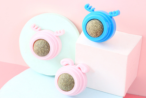 Multifuncional giratorio Molar Limpieza de dientes gato menta Catnip Ball juguetes aguacate gato juguetes catnip - Product Image 6