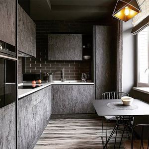 Tủ Bếp Màu Xám Realgres Mahogany Tủ Bếp <span class=keywords><strong>Coventry</strong></span> Tủ Bếp Màu Be Bộ Đồ Nội Thất - Product Image 5