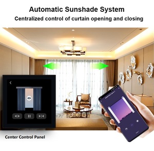 Panel de control multifuncional Smart Home Panel de control inteligente de 4 pulgadas estándar de la UE 86mm Panel táctil en la pared Teclado con control - Product Image 3