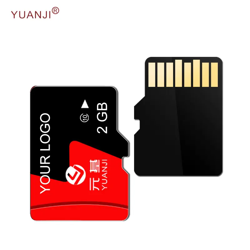 De alta velocidad a granel 2 Gb tarjeta Micro Sd tarjeta de memoria de 2 gb