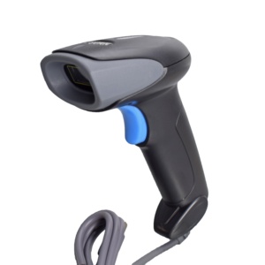 Lector de código de barras con cable portátil USB Código Qr de mano 1D 2D Escáner de código de barras - Product Image 1