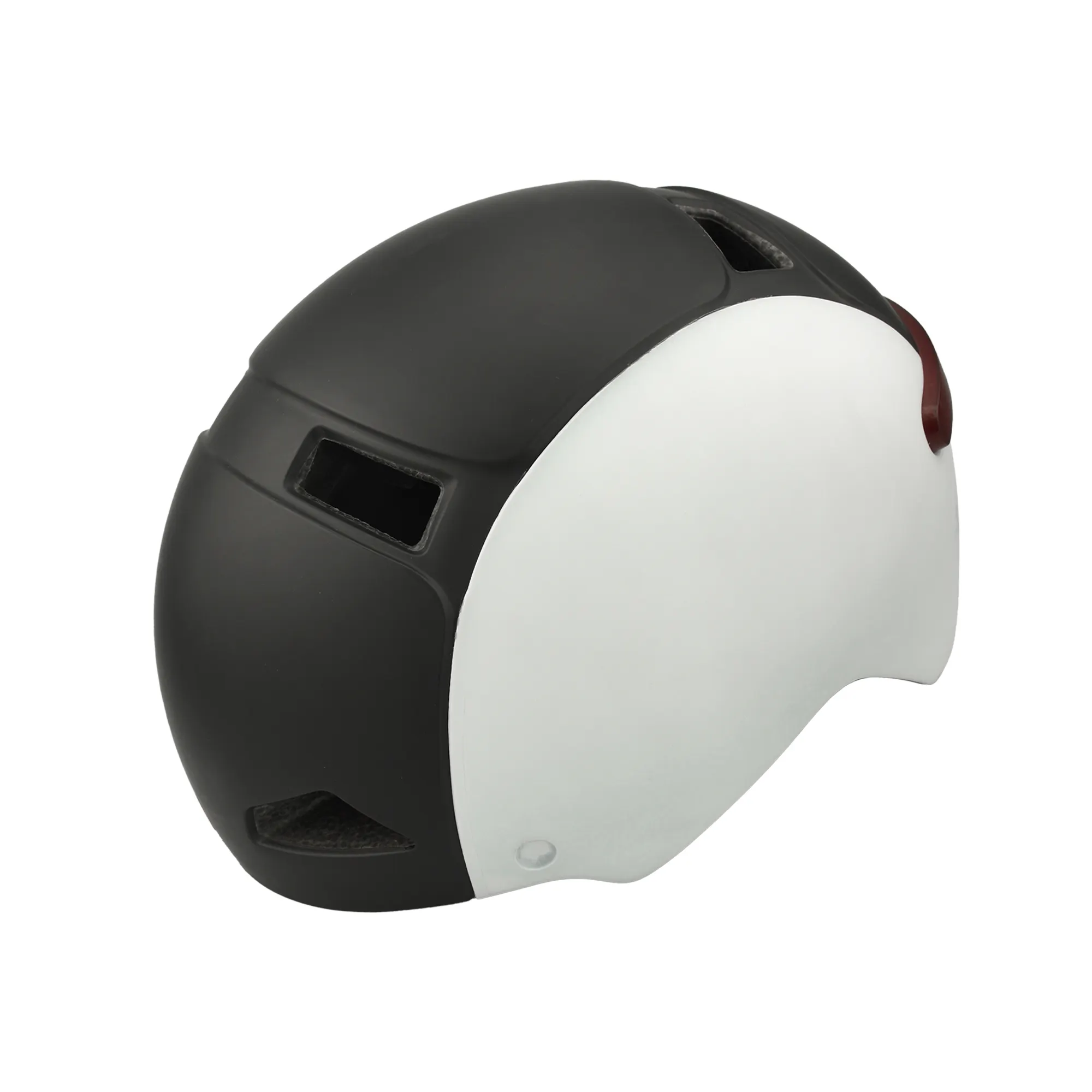 NTA 8776 casco e-bike e-scooter elettrico con visiera CE EN1078 omologato casco ciclismo con luce posteriore