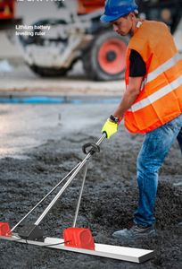 Regla de nivelación de pies con vibración de doble frecuencia de litio, máquina vibradora de suelo para equipos de construcción - Product Image 2