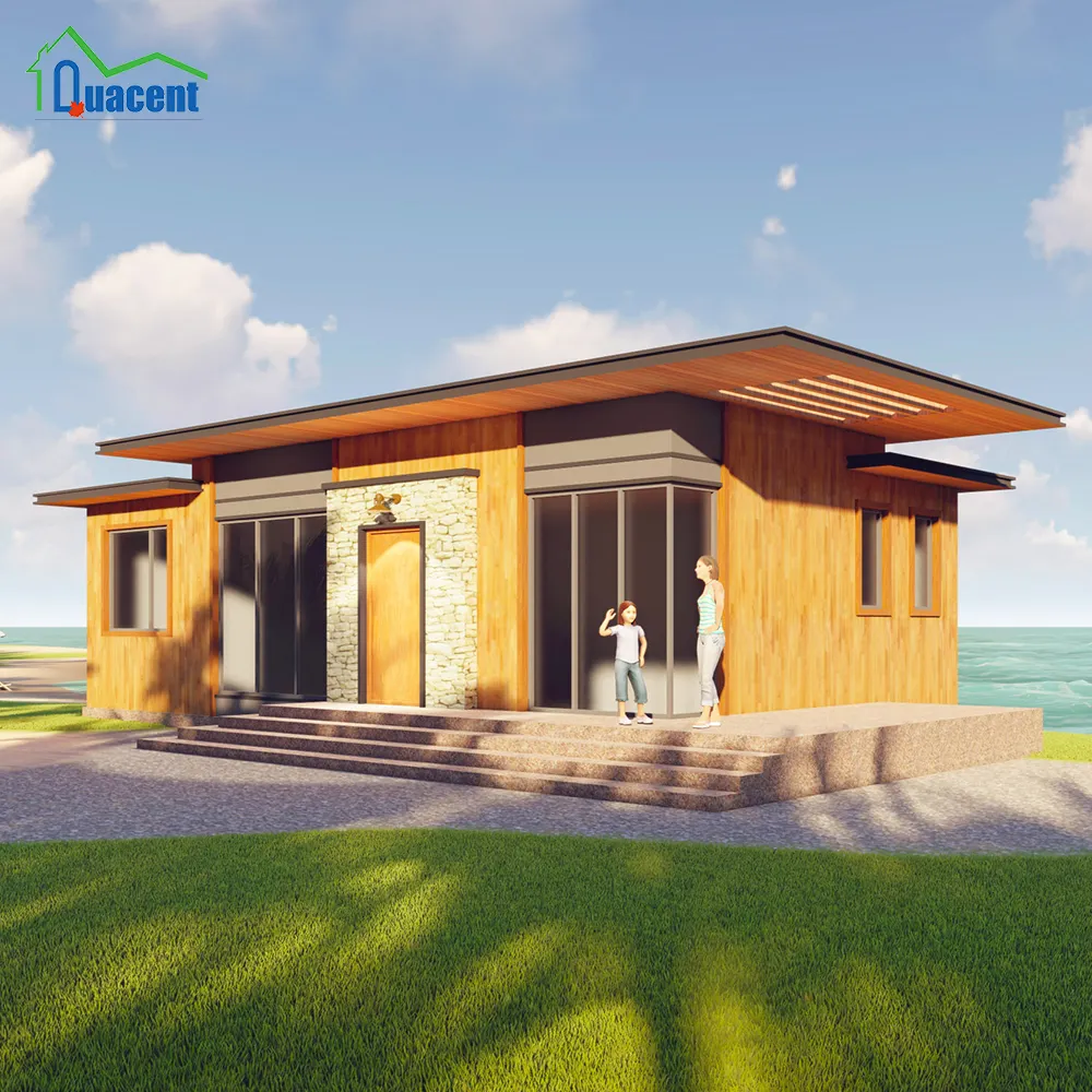 111 SQM 3 Dormitorio Módulo Diseño Precio barato Villa pequeña Casa Moderna Modular Villa de lujo Prefabricar SIP Prefab Tiny House Kit