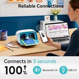 Máy cắt Vinyl likcut S501, máy cắt Vinyl màu hồng tự làm thông minh để dán, nhãn, làm thẻ, album ảnh - Product Image 3