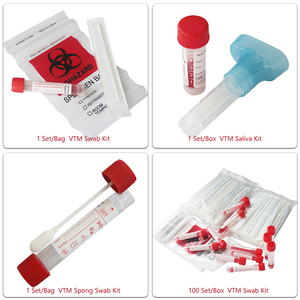 IClean使い捨てラピッドVTMチューブキット医療消耗品無菌3mlナイロンコットン液体PP輸送中フロックスワブ - Product Image 6