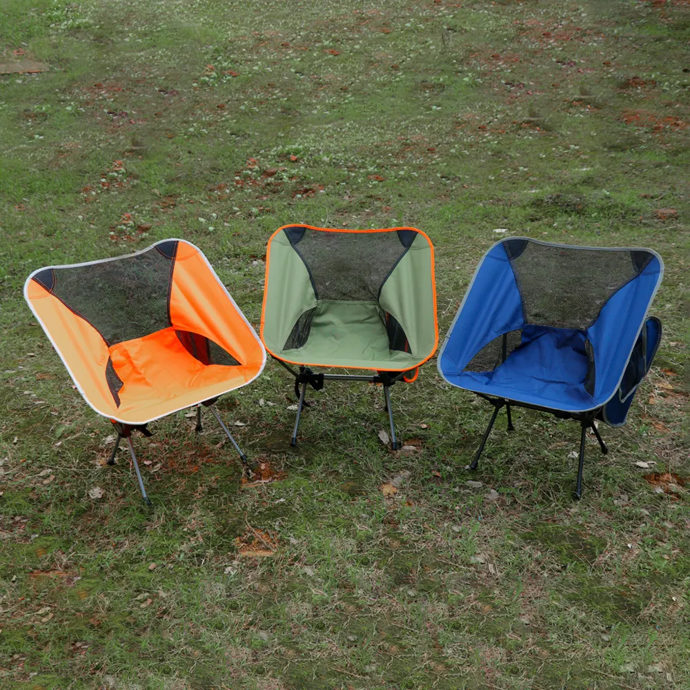Chaise pliante Portable, personnalisée, siège d'extérieur pour barbecue voyage pêche plage Camping randonnée