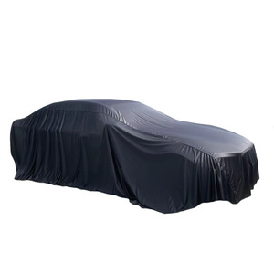 160gsmサテン素材ソフト通気性防塵屋内車カバー - Product Image 3