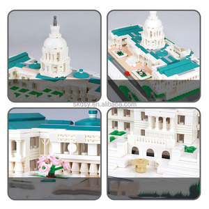 5235 United States Capitol Building Plastic Model Kit Educational <strong>Toy</strong> for Kids to Assemble Inspired by Washington D.C. America - Product Image 5
