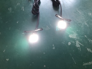 Yeni varış 9LEDs şeytan göz 3.0 inç projektör Lens akış RGBW renk kovalayan far projektör Lens için 2.5 inç araba işık - Product Image 5