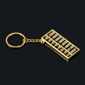 Abacus Counting Frame Special Purpose <strong>Tool</strong> 8 6 Rows Keychain Chinese Ancientclassic Calculator <strong>Accounting</strong> Key Chain - Product Image 2