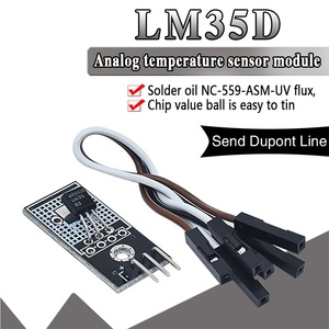 DC 4V-30V LM35D LM35DZデジタル温度センサーリニアモジュールLM35スマートカー - Product Image 1