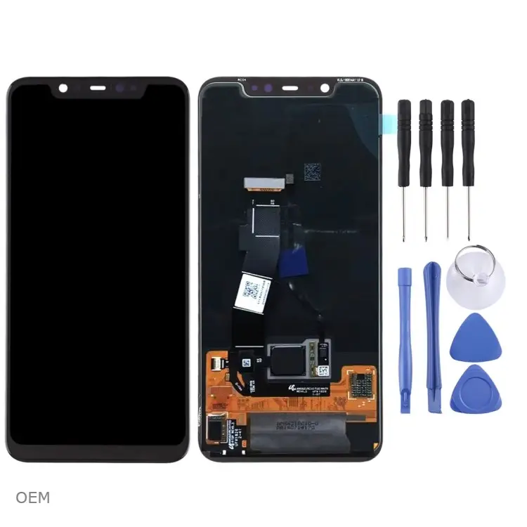 Toàn Bộ Màn Hình LCD Và Số Hóa Lắp Ráp Hoàn Chỉnh Với Cảm Biến Vân Tay Cho Xiaomi Mi 8 UD / Mi 8 Pro