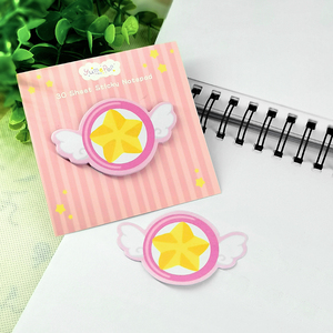 Conjunto de bloco de notas criativo, bloco de notas criativas com impressão personalizada, <span class=keywords><strong>memo</strong></span> cortado