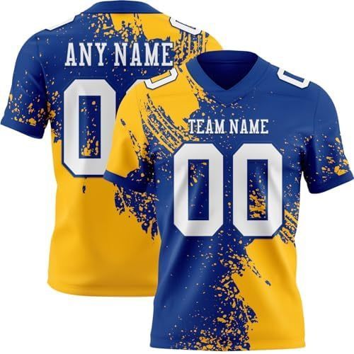 Royal Blue and Yellow