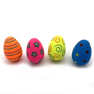 Chất Lượng Cao Giá Rẻ Hợp Thời Trang Phong Cách Ngoài Trời Cao Su Trứng Đồ Chơi Khuyến Mại Trứng Hình Quả Bóng Cao Su - Product Image 4