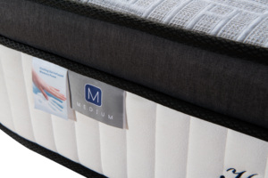 <strong>13</strong> Inch Vacuum Roll up Packing Wholesale Bed Mattress Queen King <strong>Size</strong> Memory <strong>Foam</strong> Pocket Spring Double Bed Mattress in a Box - Product Image 4