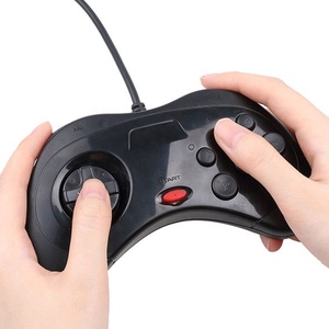 Schwarz Weiß USB Wired Gamepad Joystick für Sega Saturn Game Controller für Windows PC MAC Linux Raspberry Pi 3 Sega Controller - Product Image 5