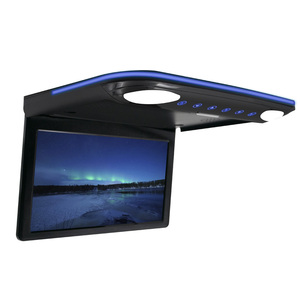Venda quente Ultra fino 11,6 polegadas teto carro montado MP5 exibir carro telhado jogador Flip-down para carros Universais IPS 1080P tela