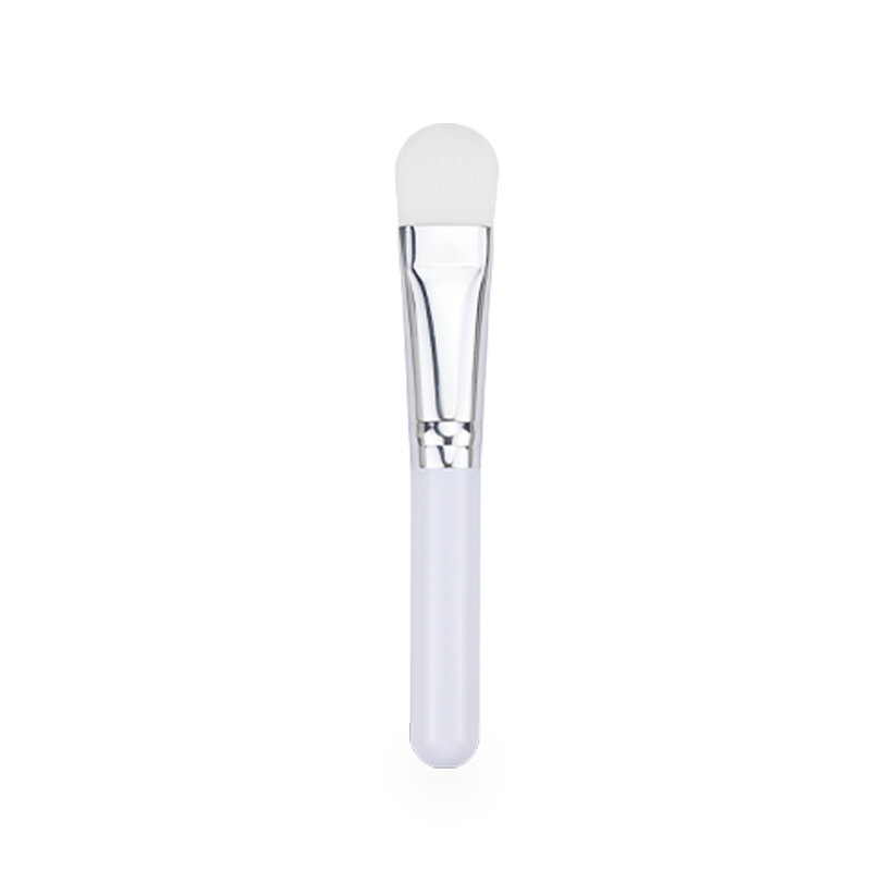 White soft hair brush