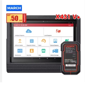 Launch x431 V Plus V + VPLUS5.0 herramienta de escáner de diagnóstico automotriz OBD2 con codificación CANFD y DOIP y Ecu y TPMS PARA TODOS LOS COCHES - Product Image 2