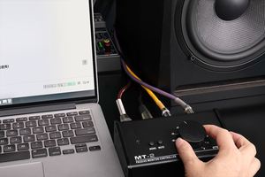 パッシブスタジオモニターコントローラー大音量ノブ2 XLRコンボ入力パッシブモニターコントローラー - Product Image 6
