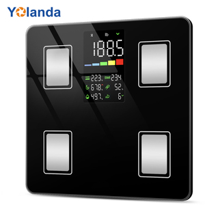 <span class=keywords><strong>2025</strong></span> nóng bán kỹ thuật số thông minh HD Màn hình màu BMI phân tích 180kg trọng lượng đo công suất cơ thể chất béo quy mô - Product Image 1