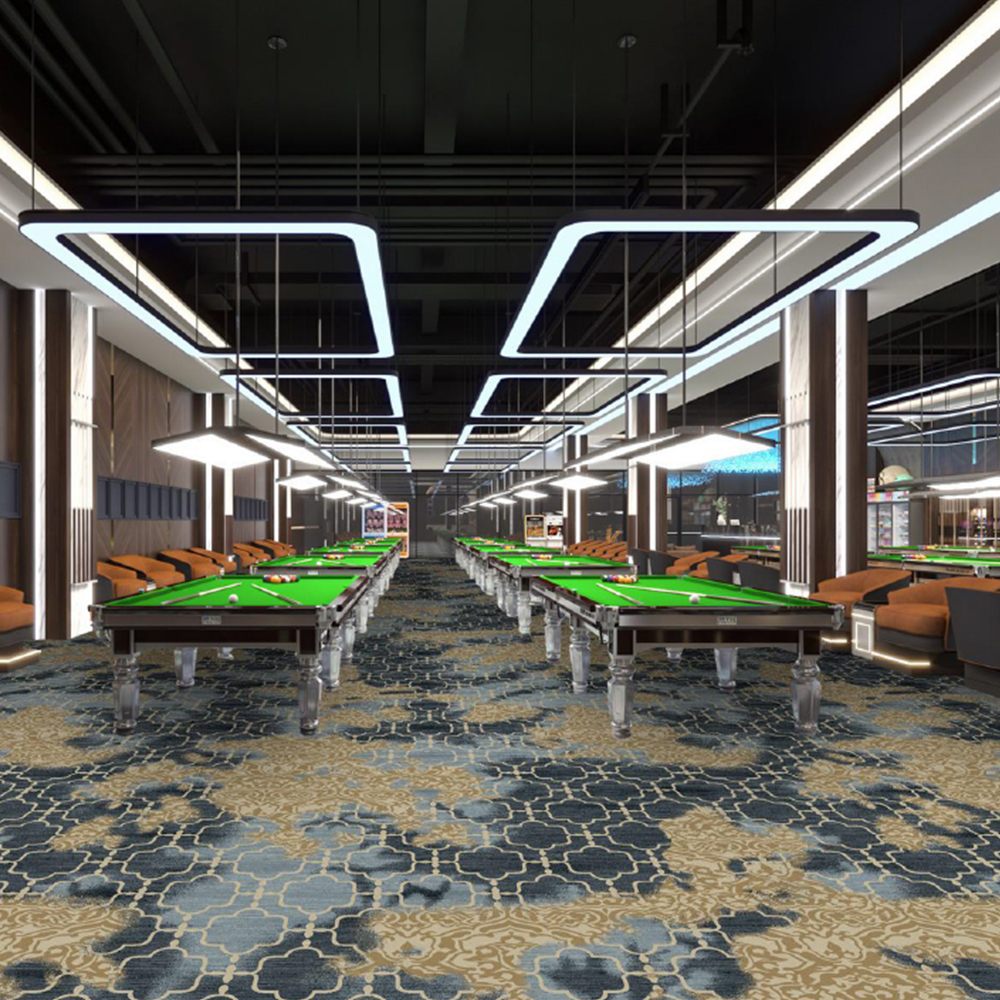 Tapis de billard géométrique