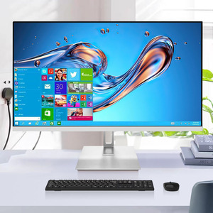 NZPAL Factory-ordenador de escritorio, computador de 23,6 pulgadas, Corei5, 1920x1080, Led, todo en uno, Barebone, PC, Monoblack - Product Image 1