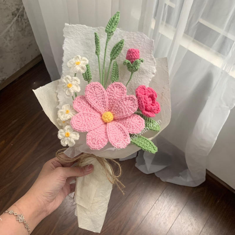 ดอกไม้เก๋อซังสีชมพู