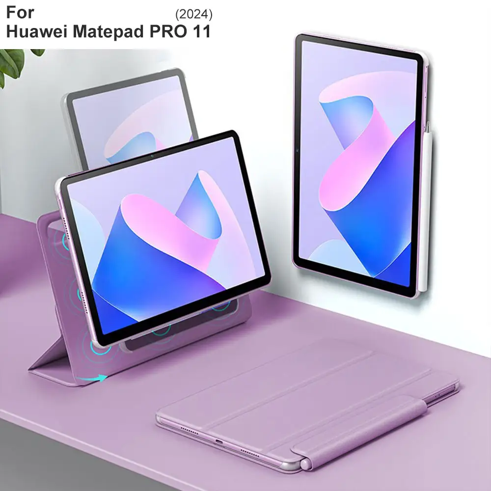 Акриловый Прозрачный чехол для планшета Huawei Matepad Pro 11 прочный складной кожаный чехол на заказ