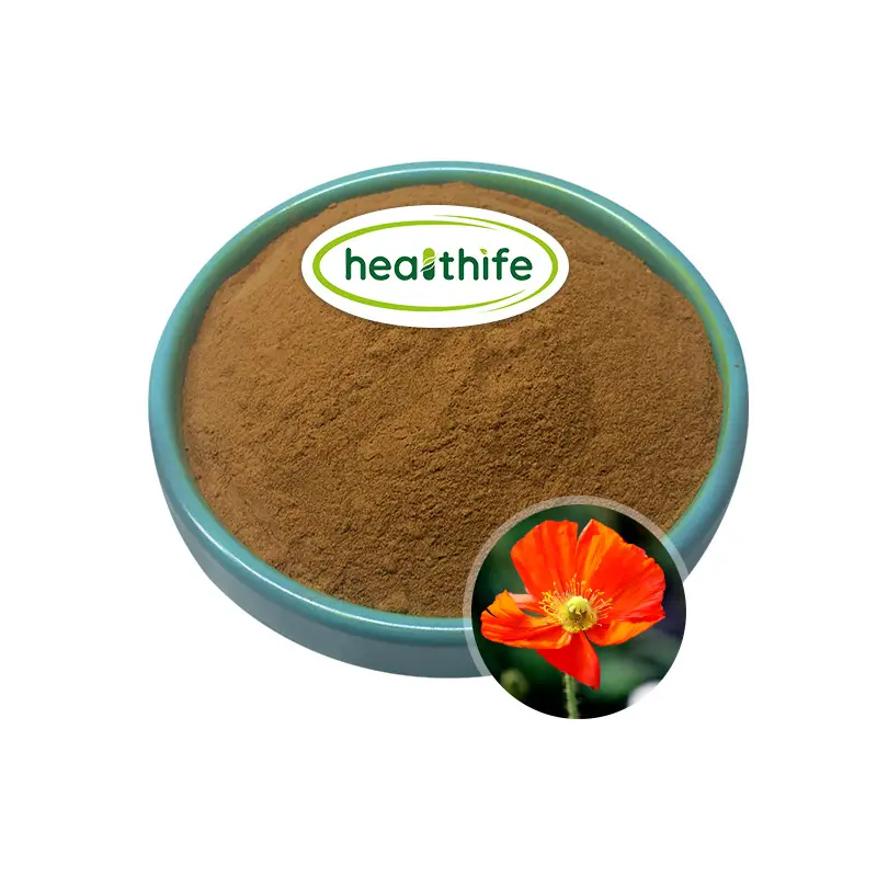 Healthife 10:1 Extracto de planta de amapola en polvo Extracto de amapola