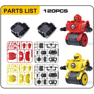 2.4G Remote Control <strong>Robot</strong> Boxing <strong>Fight</strong> Game with Ejector Seat DIY Assembly <strong>RC</strong> Battle <strong>Robots</strong> for Kids Interactive Set with Sound - Product Image 4