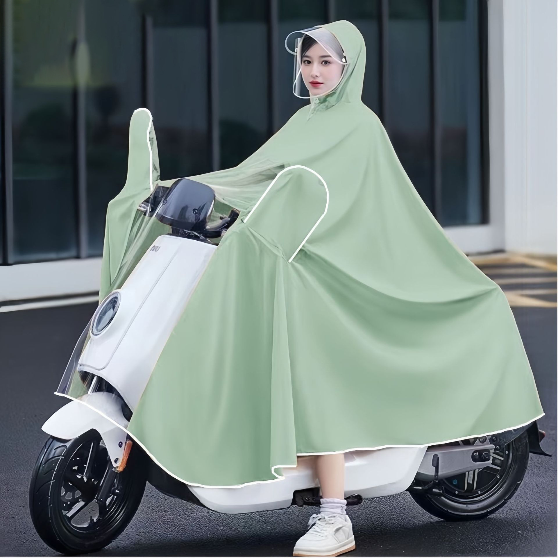 Green With Mirror Cover