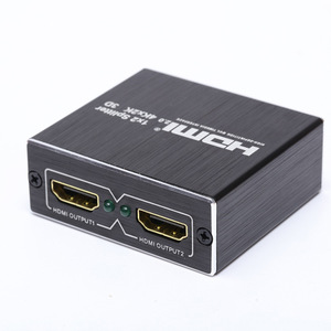 HDMI Splitter 1 Split 2 Switcher 4K Divisor de alta definición HDMI 1 Entrada 2 Salida Convertidor de video y audio