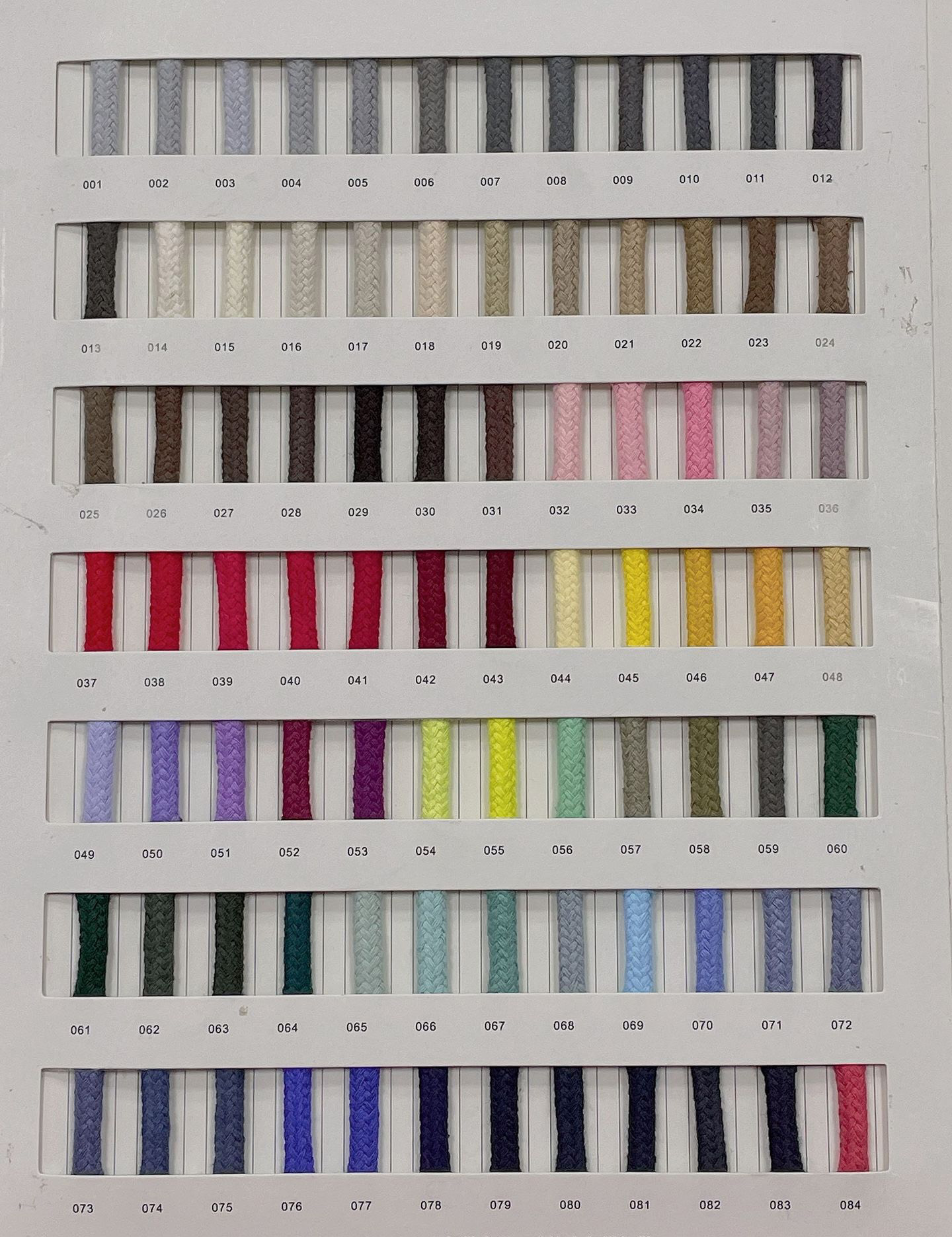 120 pcs each color each length