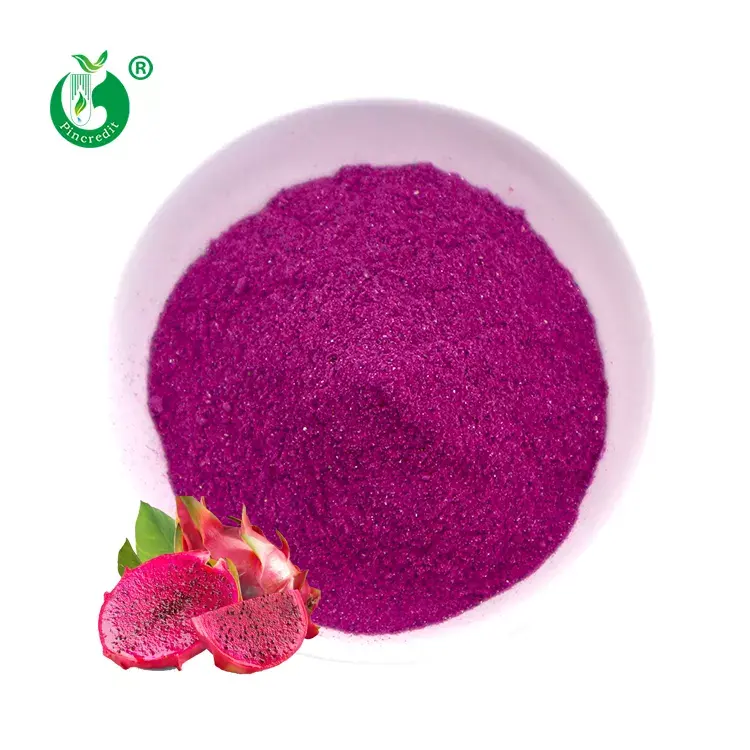 Pincredit Supply Organic Freeze Dried Red Pitaya Dragon Fruit Powder