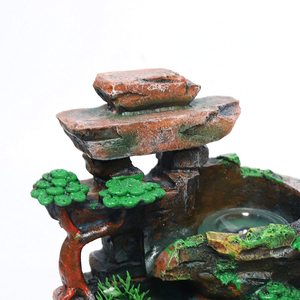High Quality Automatic Decorative Stone Tabletop <strong>Fountain</strong> Flow Rate Control Polyresin Water Stable Bottom <strong>Fountain</strong> - Product Image 4