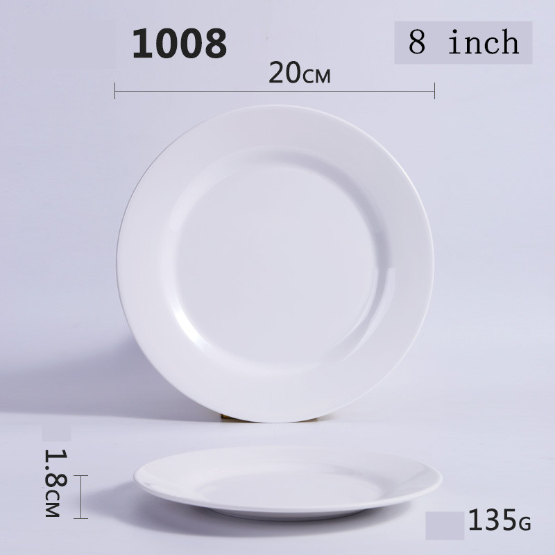Blanc-8 pouces