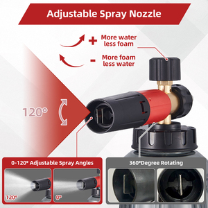 Áp lực cao xà phòng bọt Máy phát điện cho rửa xe phụ kiện với tuyết bọt <span class=keywords><strong>Lance</strong></span> Foamer pháo - Product Image 5