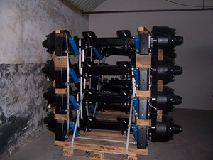 ZONXIN德国型半挂车车轴双轴套件/半挂车车轴 - Product Image 5