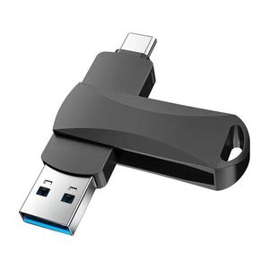 2 in 1 metal tip-c usb bellek cep telefonu bilgisayar için sürücüler çift kullanımlı yüksek hızlı 3.0 anahtarlık 1tb U disk - Product Image 1