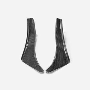 93-02 RX7 FD3S EPA tipi karbon fiber ön tampon için 99 Spec OE ön tampon için canard karbon parçası - Product Image 1