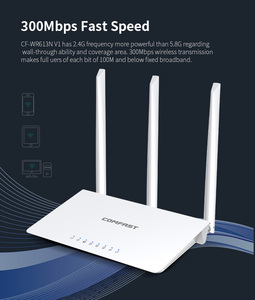 COMFAST ฮอตสปอตอุปกรณ์ Wifi CF-WR625N V2รับอินเทอร์เน็ตไร้สายที่บ้าน CE, FCC เชื่อมต่อ Wifi ฟรี - Product Image 4