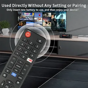 NETFLIX YouTube düğmeleri SKY-9029 49SK6000 ile Semp TCL SKY TV uzaktan kumanda değiştirme için CT6841 - Product Image 5