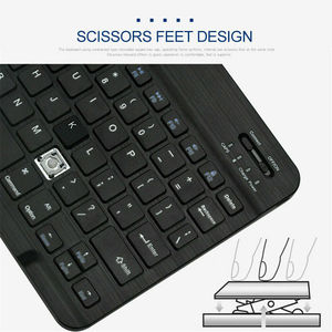 Portable <strong>Mini</strong> Wireless <strong>Keyboard</strong> for iPad Tablet Pc Laptop Mobile Phone Universal for <strong>Bluetooth</strong> with Backlight USB Interface